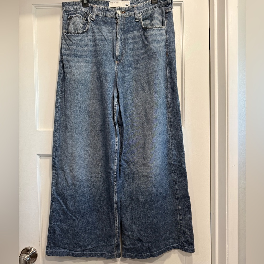 Rag & Bone Miramar Sofie Ankle-Length Pants (Sweatpants Jeans) Women's size 32